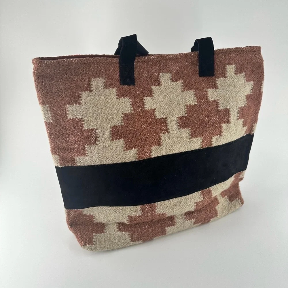 Lovestitch Colorful Geometric Tote Bag